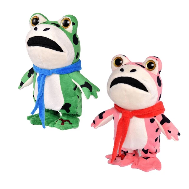 Talking Frogs Realistic Simulation Plush Frog Toy for