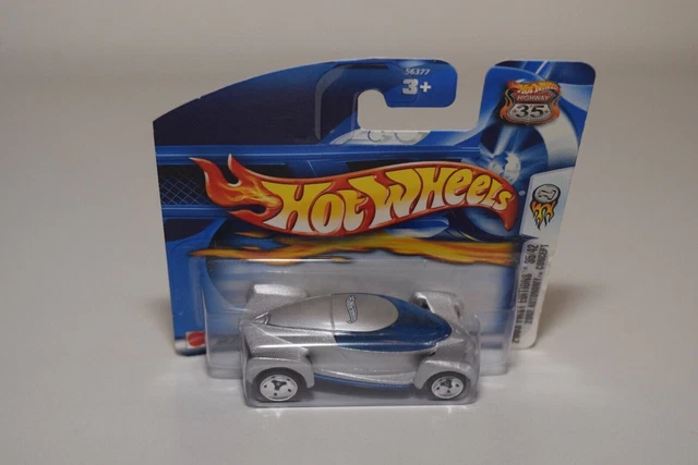 V 1:64 Hot Wheels 2002 Autonomy Concept Silver Gray Mint Boxed On Short Card