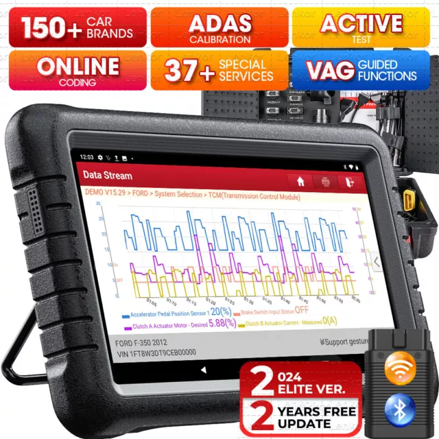 2024 LAUNCH X431 Pros V+ PRO 5 Français scanner OBD Codage ECU Systèmes Complète