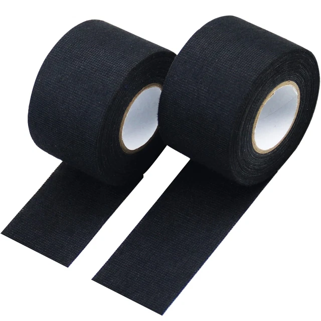 2 Rolls 2 X 49.2 FT Wire Harness Automotive Cloth Tape Wire Loom Harness Tape