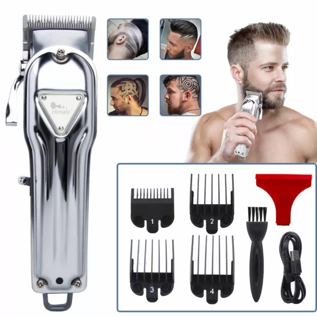 Haarschneider Haarschneidemaschine Bartschneider Trimmer Rasierer USB Profi