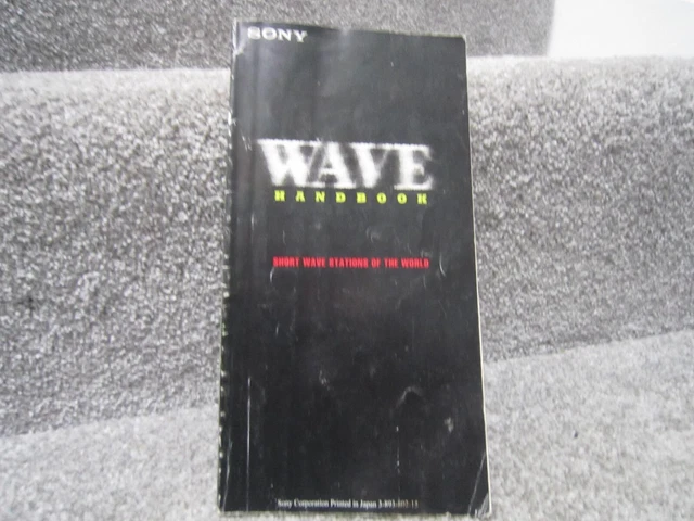 Sony Wave Book