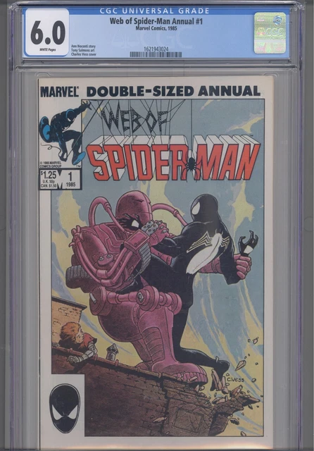 Web of Spider-Man Annual #1 CGC 6.0 1985 Marvel Comics