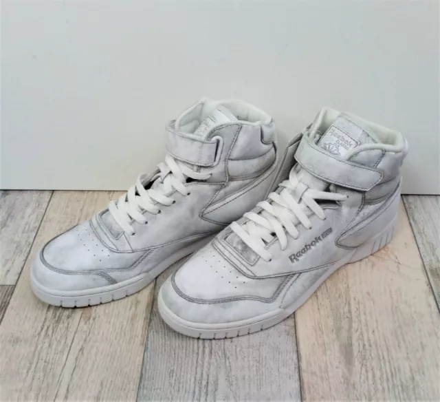 Reebok Ex-O-Fit Plus Hi Vintage Dirty White Taille 9 US 42 FR Rare Deadstock !