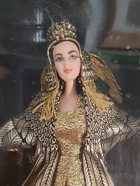 barbie as elizabeth taylor in cleopatra doll. First In The Series. Mattel 1999