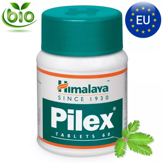 Pilex Himalaya 1 BOX 60 Täfelchen OFFICIAL Exp.2026 Gegen Hämorrhoiden Juckreiz