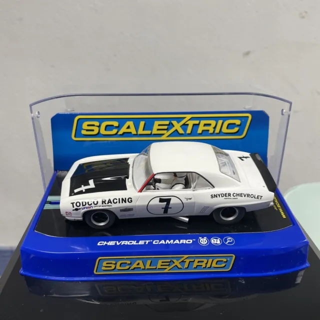 NEW SCALEXTRIC C3221 CHEVROLET CAMARO 1969 TODCO RACING N°7  ech 1:32