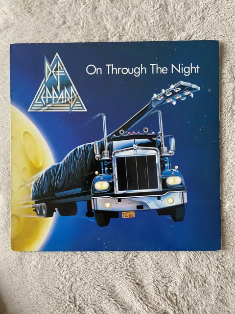 Def Leppard - On Through The Night Vertigo UK LP 9102 040 1980 UK