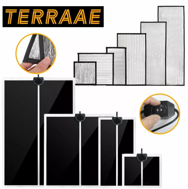 Heizmatte Zimmergewächshaus Wärmematte Pet Reptil Temperatur Amphibien Heat Pet