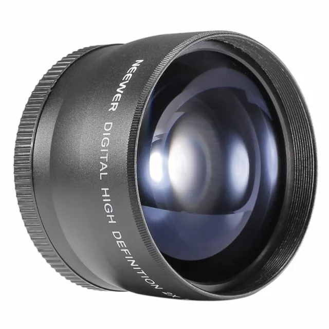 58mm 2X Telephoto Lens Tele Converter for     18-55mm A9I82809