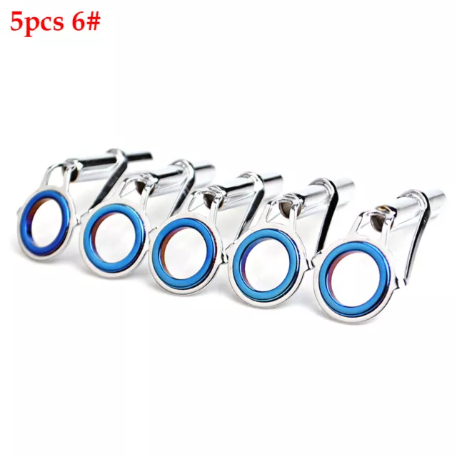 STAINLESS STEEL PARTS Guide Ring Fishing Rod Repair Kit Wear Resistant  $13.28 - PicClick AU