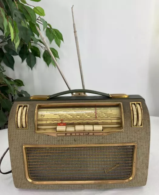 Kofferradio Philips Annette Transistorradio Tischradio tragbares Radio Retro