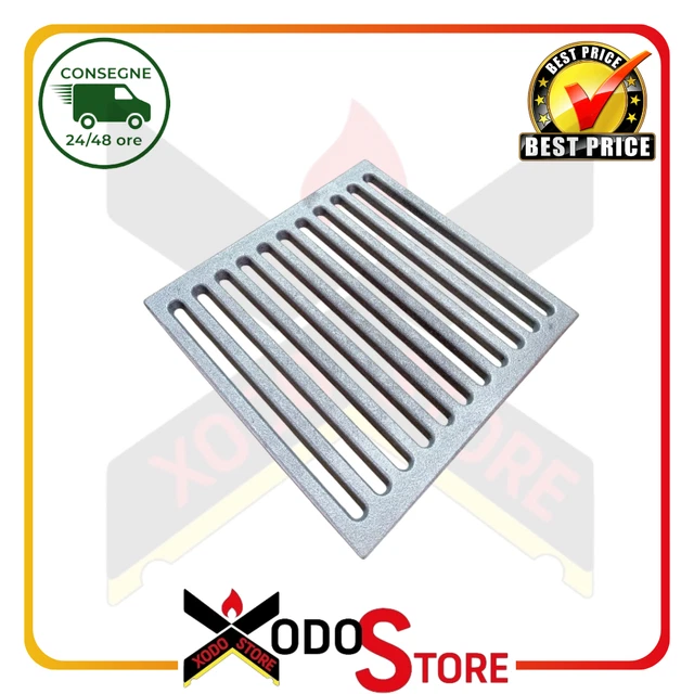 Griglia Cenere In Ghisa Per Stufe Edilkamin - Diametro 23cm, Foro 15.5mm, Per Modelli Brenda, Ingrid, Ecc. - Foto 7