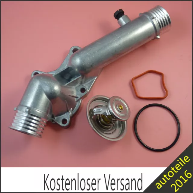 Thermostatgehäuse Kühlerflansch Thermostat für BMW 5er E39 7er E38 11531740478