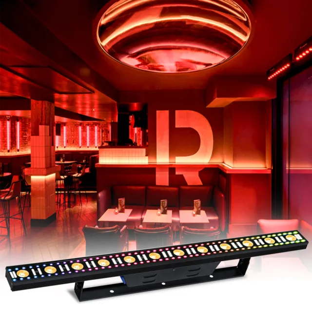 100W RGB LED Wall Wash Bar Light DMX Stage DJ Party Disco Beam Stage Lighting US