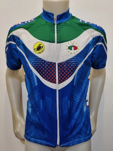 Maillot De Cyclisme Vintage Pro Team Acqua & Sapone Mokambo - Occasion
