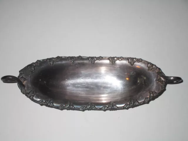 Sheffield Silver on Copper #434 Footed Serving Dish