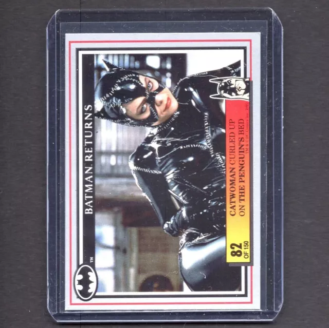 MICHELLE PFEIFFER 1992 Dynamic BATMAN Returns Catwoman Movie Trading Card #82