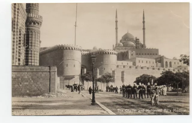 EGYPTE - Egypt - Old Postcard - LE CAIRE - Cairo - Cp Photo Citadelle et Mosquée