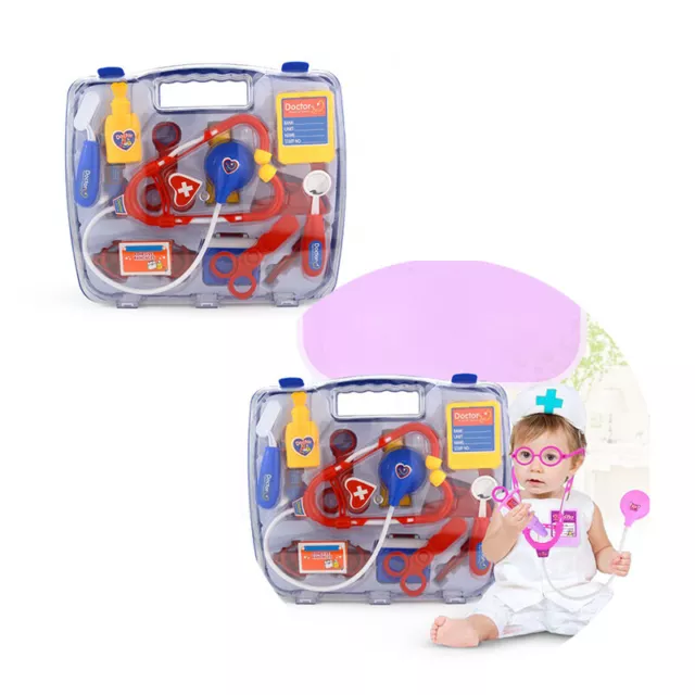 Sets Nurse Best Gift  Role Play Play Set Carry Case Kids Toy Doctor Medical Kit