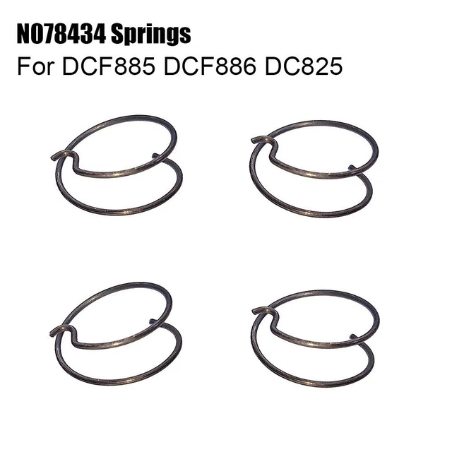 4pcs Molle Potenza Strumento Parte for 20V Urto Driver DCF835M2 DCF836 DCF886