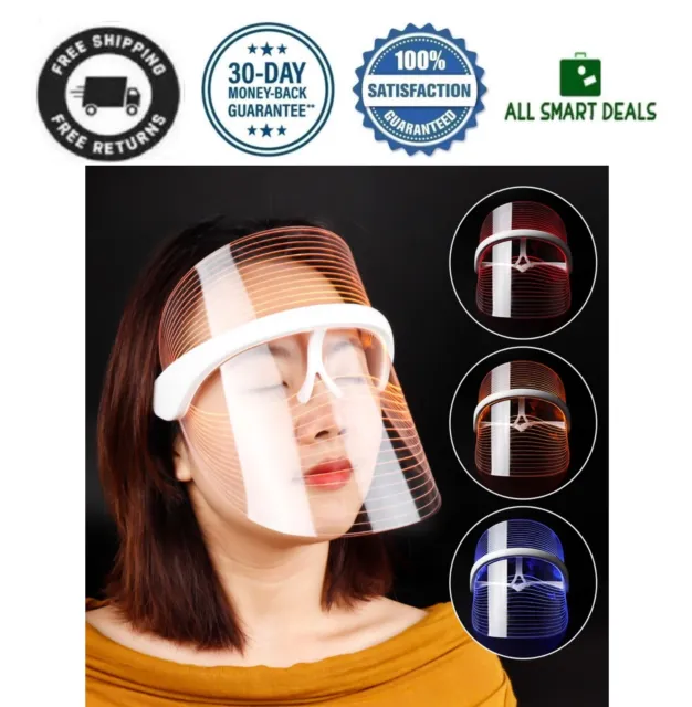 Mascara De Fotones Para La Cara Rostro Terapia Para Remover Arrugas Vejez