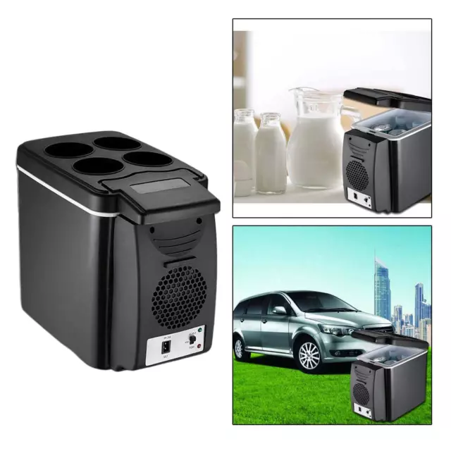 6L Mini Car Fridge Refrigerator Electric Cooler Warmer Portable 12V