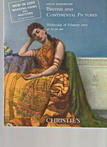 Christies February 2005 British & Continental Pictures
