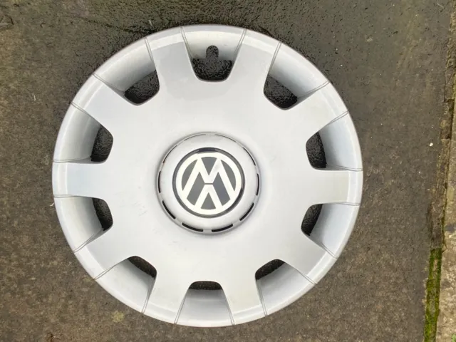 Volkswagen Golf 14" Wheel Trim X 1 Hub Cap Genuine 1J0601147L
