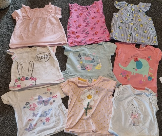 baby girls clothes 6-9 months bundle