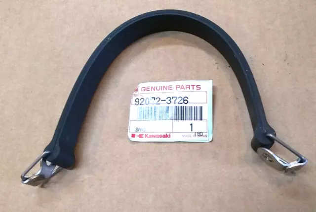 1989-1992 Kawasaki JB650 Jet Mate fuel tank gas petrol band strap bungee rubber