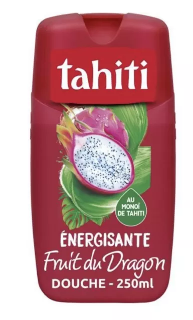 Lot de 4 gel douche TAHITI fruit du dragon  (250ml x 4)