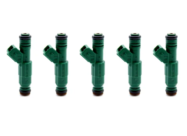 Fuel Injectors X5 Green Giants For Volvo S60R V70R 2.5T B5254T4 03-07 0280155968