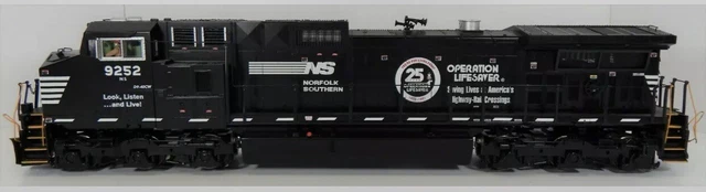 2-Rail Mth Premier Norfolk Southern Dash 9 Diesel Engine 20-20117-2! O Scale