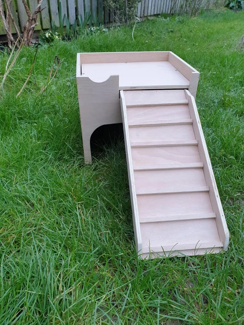 Tortoise Hideout Castle idéal Pour Tortue, Cochon d'Inde, Hamster, Souris, Rats