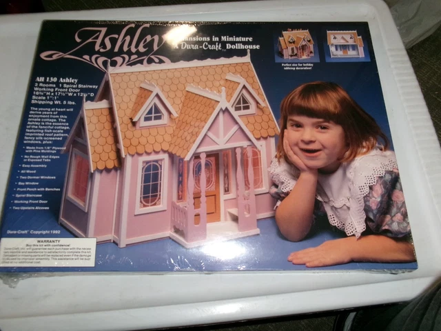 Dura Craft Model Dollhouse Mansions in Miniature Ashley New