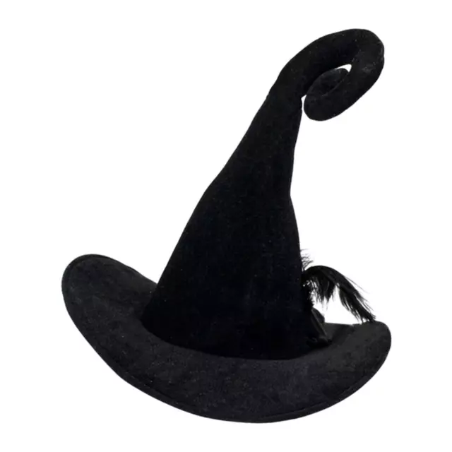 Cappello da strega di Halloween Streghe da streghe Velluto per adulti Top a