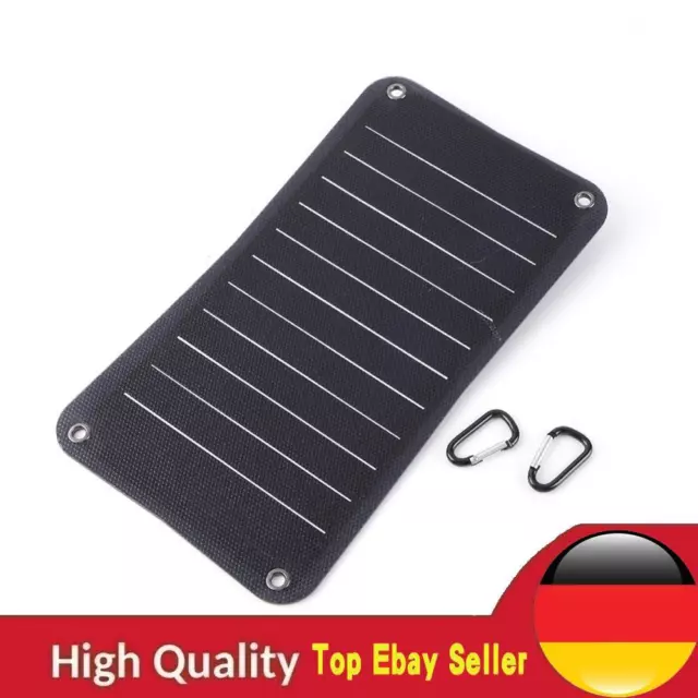 ETFE Solar Panel Portable 10W 5V Charger for Home Mobile Phone Camping Travel