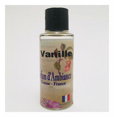 Extrait parfum d'ambiance de Grasse pour la maison VANILLE. Diffuseur intérieur