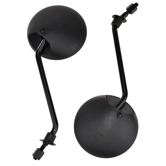 8mm Motorcycle GY6 Scooter Rearview Mirrors for 50cc Moped Tomos A35 Sprint T...