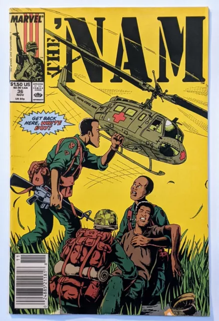 THE 'NAM 36 Marvel Comic 1989 Copper Age