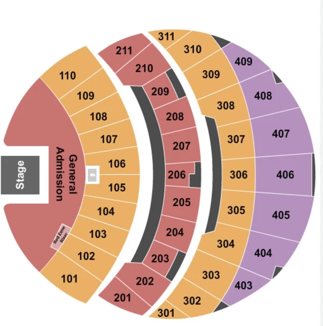 FOUR U2 CONCERT tickets Las Vegas Sphere December 13, 2023 Section 406