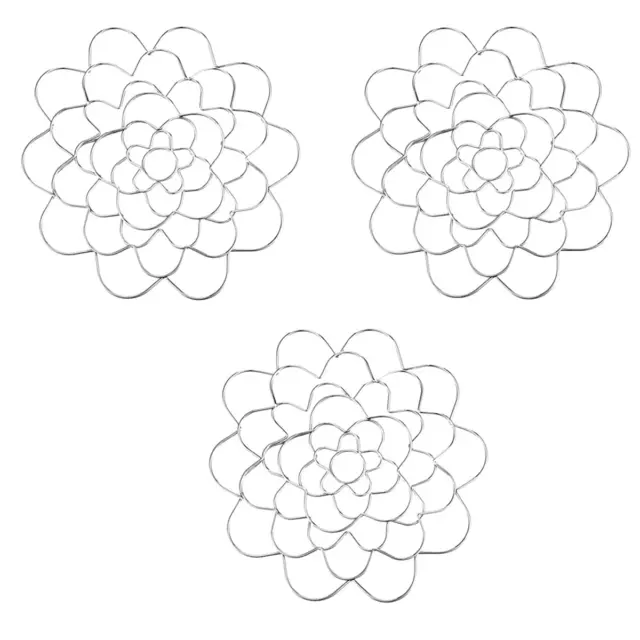 Blumenarrangement-Halter, 3-Teiliges Draht-Blumenarrangement-Werkzeug, Meta6363