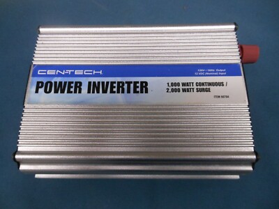 Cen-tech 1000watt power Power Converter 2000 Watt Peak 60704