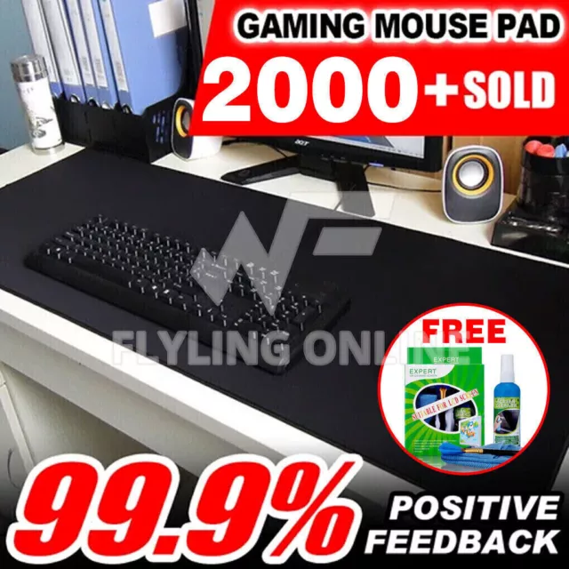 Large Size Gaming Mouse Pad Desk Mat Anti-slip Rubber Speed Mousepad PU Mat XXXL