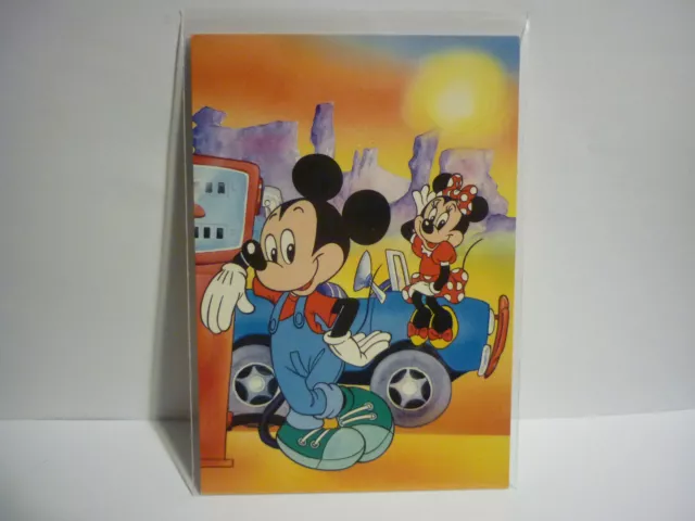carte postale postcard Mickey Mouse   Walt Disney  7
