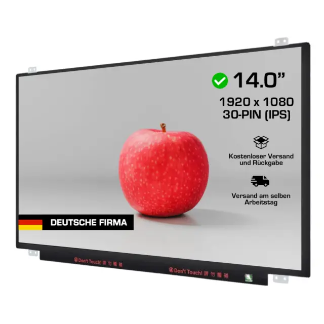 Display für B140HAN01.3 LCD 14" 1920x1080 FHD Bildschirm