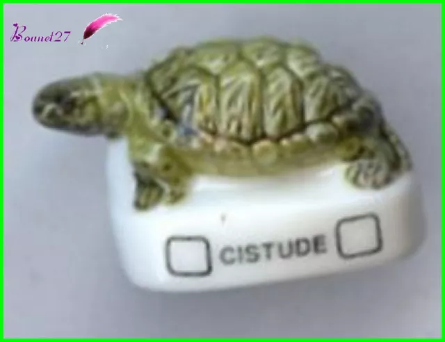 Feve Les Tortues Turtle Edition Atlas " La Tortue Cistude "  #C29