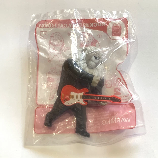 MCDONALD'S HAPPY MEAL 2021 Sing Rocking Clay Calloway Toy New