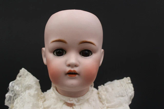 Antique German JDK Kestner 214 Bisque Porcelain Head Doll Composition Body